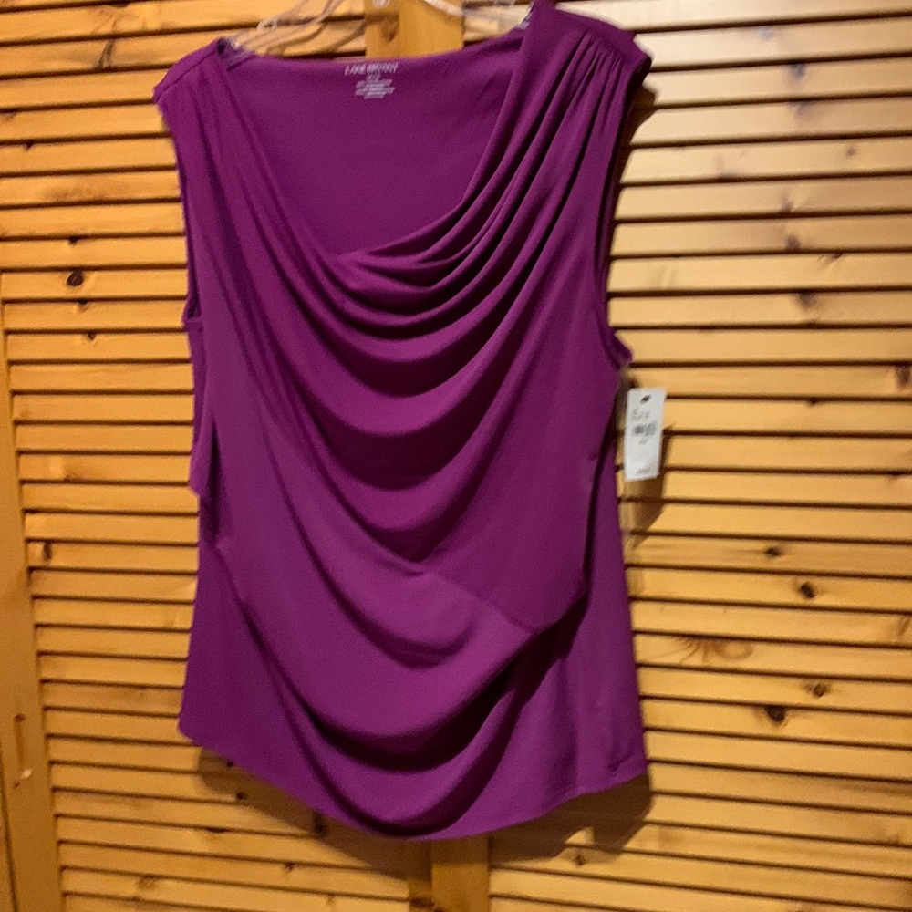 Lane Bryant purple shell size 14/16 NWT